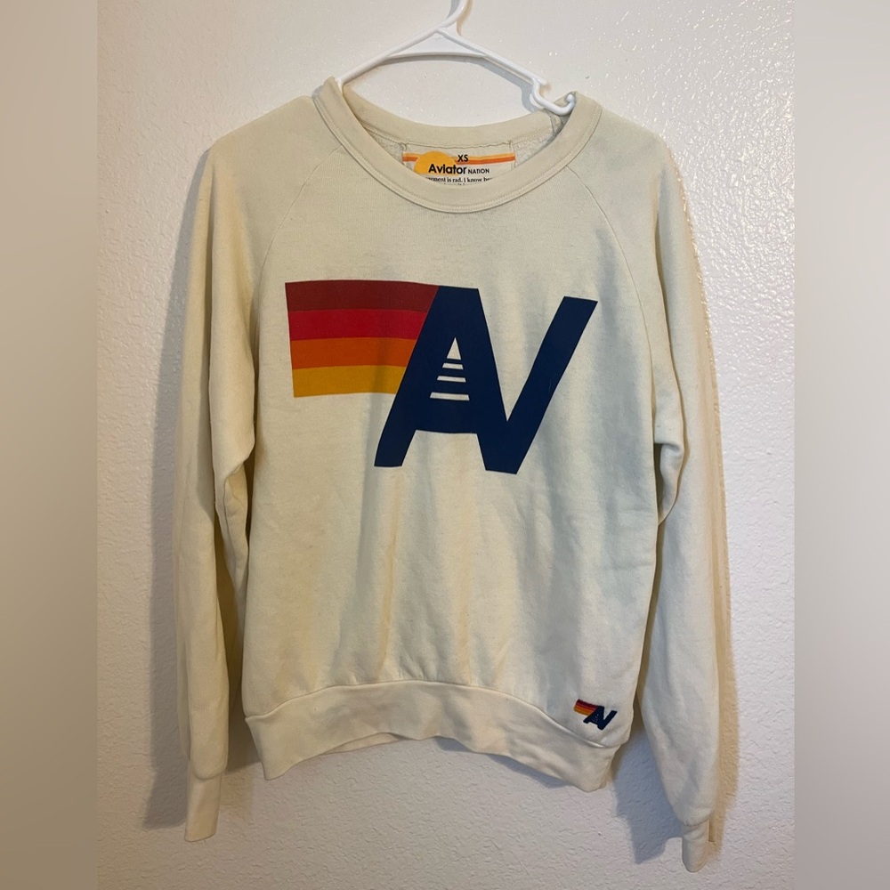 Aviator nation crewneck